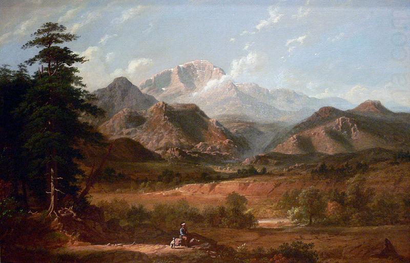 George Caleb Bingham View of Pikes Peak china oil painting image